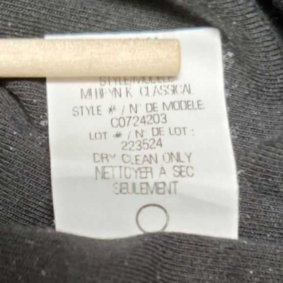 Theory Black Seamed Leggings Sz P - Picture 8 of 9